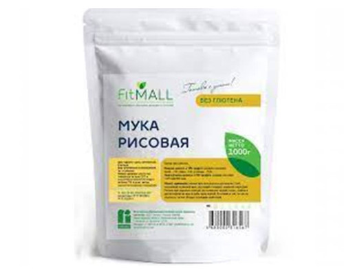 Мука FIT MALL рисовая 1 КГ Дойпак