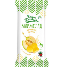 Мармелад (Умные сладости (Россия)) 80гр со стевией со вкусом дыни