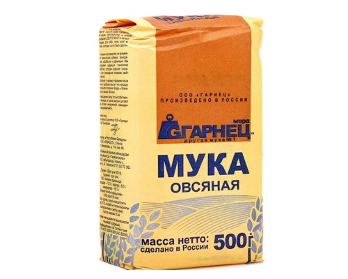 Мука 'Гарнец' 500гр овсяная