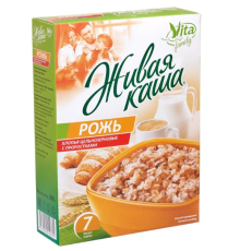 Живая каша 'Vita' 300гр Рожь Хлопья цельнозерновые с проростками
