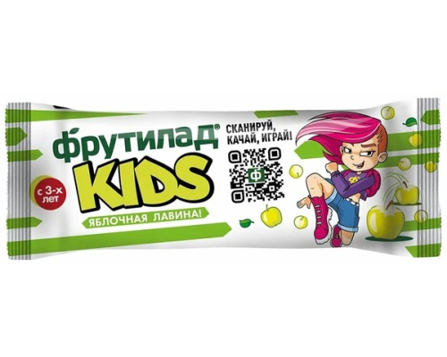 Батончик Фрутилад (Здоровое питание (Россия)) 25гр KIDS фруктовый яблочный Батончик Фрутилад (Здоровое питание (Россия)) 25гр KIDS фруктовый яблочный