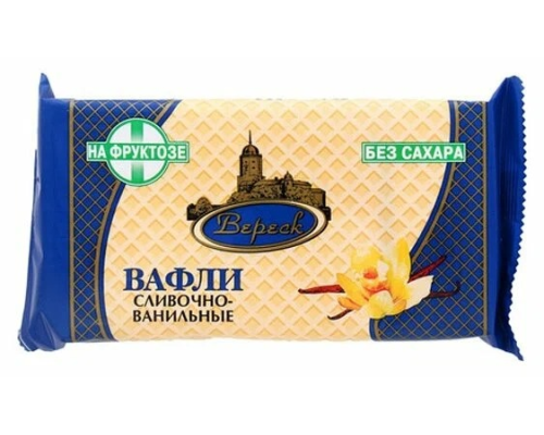 Вафли 'Сливочно Ванильные' На Фруктозе 'Вереск' 105г