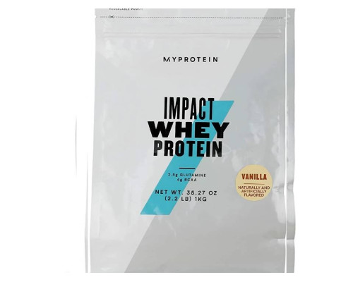 Whey (Myprotein Англия) 1000гр Ваниль