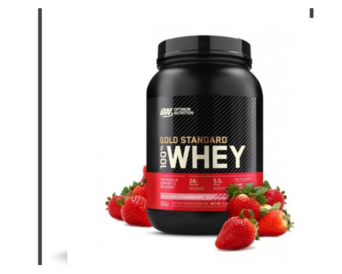 Whey (ON (США)) Gold Standart 908гр Клубничный крем