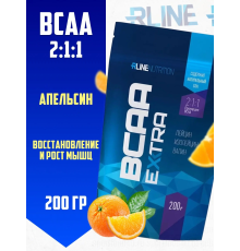 BCAA (R-LINE NUTRITION) EXTRA пакет 200гр Апельсин