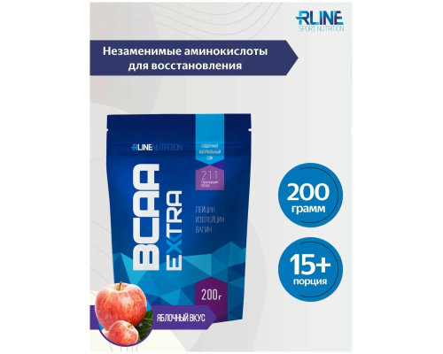BCAA (R-LINE NUTRITION) EXTRA пакет 200гр Яблоко