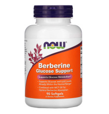 Berberine Glucose Support (NOW (США)) 90 SGELS
