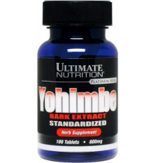Yohimbe Bark Extract 800mg 100tabs