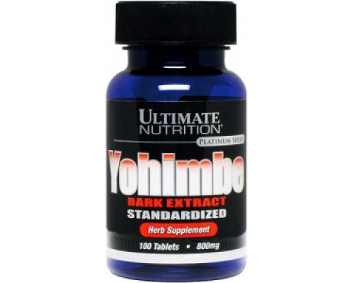 Yohimbe Bark Extract 800mg 100tabs Yohimbe Bark Extract 800mg 100tabs