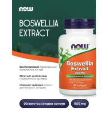 Boswellia Extract (NOW (США)) 500MG 90 SGELS