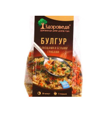 Булгур с белыми грибами и овощами 250г