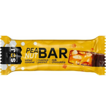 Батончик (SOJ) PEANUT BAR 40гр арахис в соленой карамели с ирисо-сливочным вкусом  /20шт