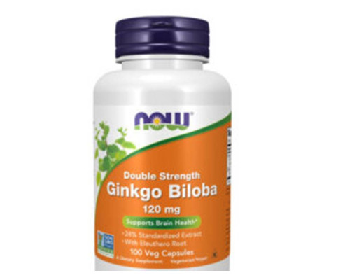 Ginkgo Biloba (NOW (США)) 120 mg 100 vcaps Ginkgo Biloba (NOW (США)) 120 mg 100 vcaps