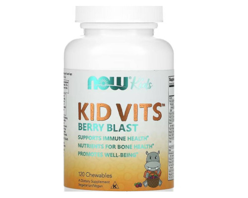 KID VITS (NOW (США)) 120 tabs (Berry Blast)