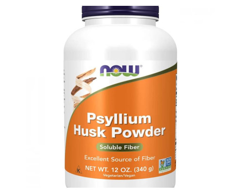 Psyllium (NOW (США)) Husk Powder 12 oz.340гр