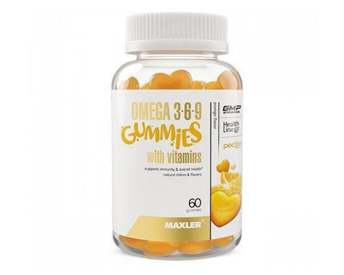 Omega 3-6-9  Gummies 60таб Orange