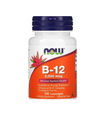 B-12 (NOW (США)) 2000 mcg, 100 loz