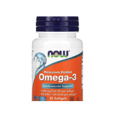 Omega-3 (NOW (США)) 1000mg 30 sgels