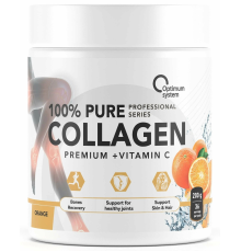 Pure Collagen (OPTIMUM SYSTEM (Россия)) 100% Powder 200гр Orange