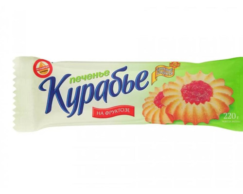 Печенье ПЕТРОДИЕТ 220гр Курабье на фруктозе фасовка