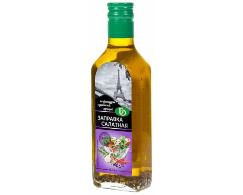 Заправка салатная (Бизнесойл) 250мл по-французски с дижонской горчицей