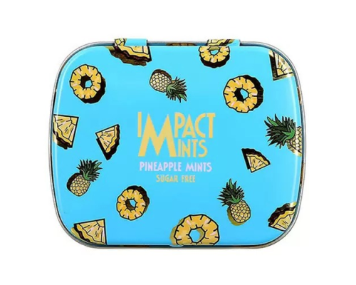 Драже без сахара IMPACT MINTS 14гр освежающие АНАНАС