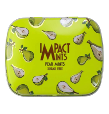 Драже без сахара IMPACT MINTS 14гр освежающие ГРУША
