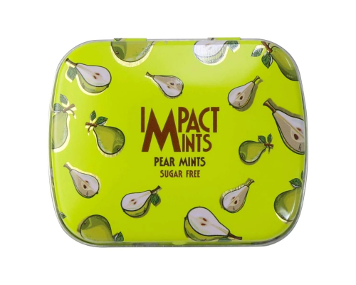 Драже без сахара IMPACT MINTS 14гр освежающие ГРУША