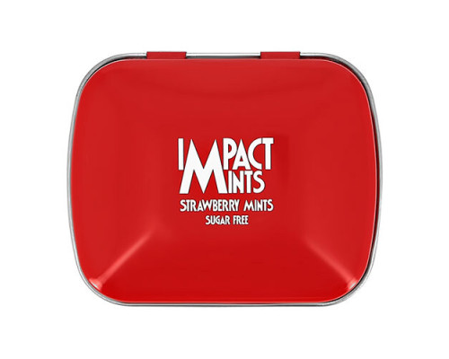 Драже без сахара IMPACT MINTS 14гр освежающие КЛУБНИКА