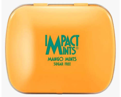 Драже без сахара IMPACT MINTS 14гр освежающие МАНГО