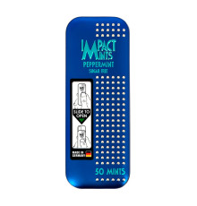 Драже без сахара IMPACT MINTS 9гр освежающие SLIM ПЕРЕЧНАЯ МЯТА(синий)