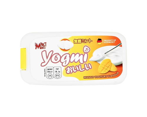 Драже без сахара IMPACT MINTS 9гр освежающие ЙОГУРТ МАНГОВЫЙ
