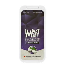 Драже без сахара IMPACT MINTS 9гр освежающие СИЛЬНАЯ МЯТА