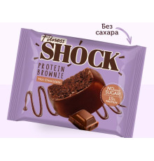 Печенье FitnesSHOCK 50гр Брауни Горячий шоколад (10шт)