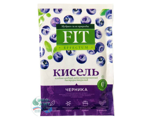 Кисель черника сух.30гр (fit parad)