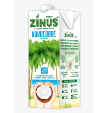 Молоко 'Zinus' 1л 'Кокосовое 1,8%' Без Глютена