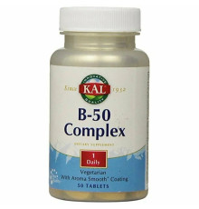 B-Complex 50 (KAL США) 50ct 50mg