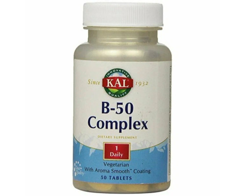 B-Complex 50 (KAL США) 50ct 50mg