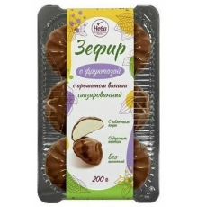 Зефир 'Нева КФ' 200гр 'Ванильный В Шоколаде' На Фруктозе
