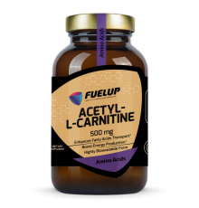 Fuel-Up Acetyl-L-Carnitine 500 mg, 60 veg caps