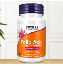 Folic Acid (NOW (США)) 800 mcg, 250 табл.