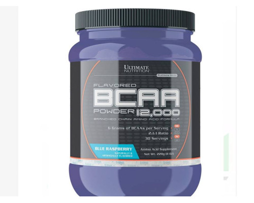 BCAA 12000 (Ultimate Nutrition (США)) Powder 228гр Ежевика