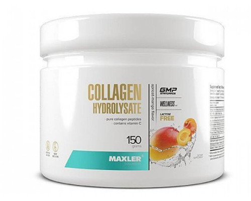 Collagen Hydrolysate (Maxler (США)) 150гр (can) Apricot-Mango