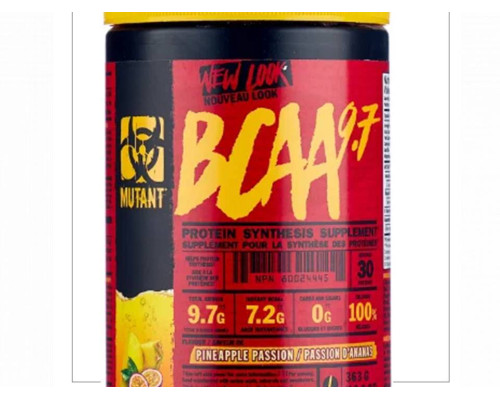 BCAA (MUTANT (США)) ананас маракуйя 348гр BCAA (MUTANT (США)) ананас маракуйя 348гр