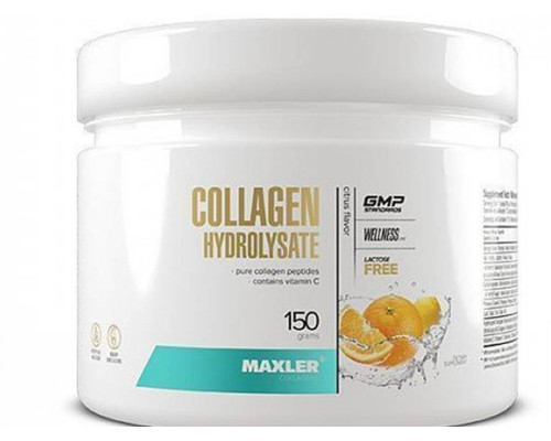 Collagen Hydrolysate (Maxler (США)) 150гр (can) Citrus