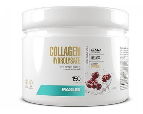 Collagen Hydrolysate (Maxler (США)) 150гр (can) Sour Cherry