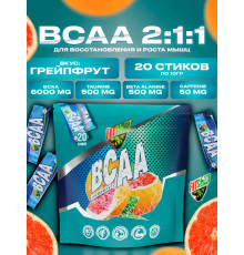 BCAA (FIT SHOT)) 200гр (20стиков)  Грейпфрут