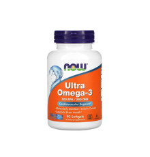 Omega-3 (NOW (США)) Ultra Fish Oil /90 софгелькапс