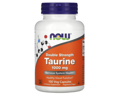 Taurine (NOW (США)) 100 mg 100 капс