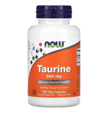 Taurine (NOW (США)) 500 мг 100 капс